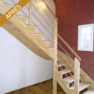 Changez d'escalier, après travaux